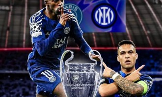 国米两连胜巴黎，勇夺欧冠冠军！CCTV5全程直播