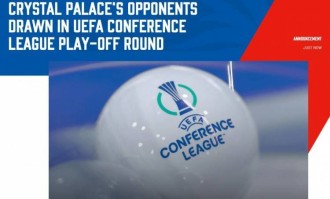 官方：水晶宫欧协联附加赛对手揭晓，对阵腓特烈斯塔或中日德兰